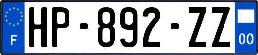 HP-892-ZZ