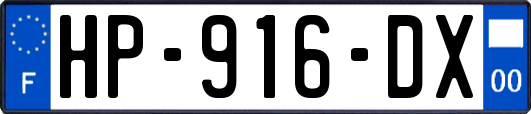 HP-916-DX