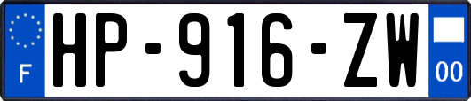 HP-916-ZW