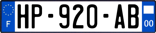 HP-920-AB