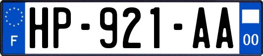 HP-921-AA