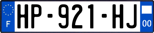 HP-921-HJ