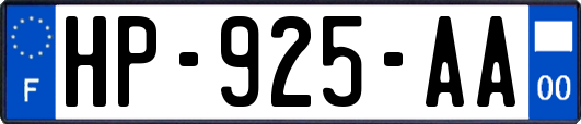 HP-925-AA