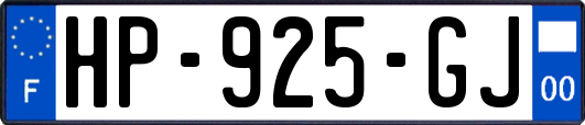 HP-925-GJ