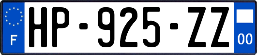 HP-925-ZZ