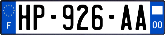 HP-926-AA