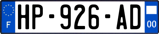 HP-926-AD