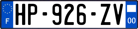 HP-926-ZV