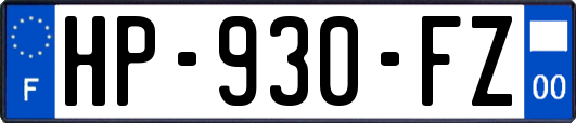 HP-930-FZ
