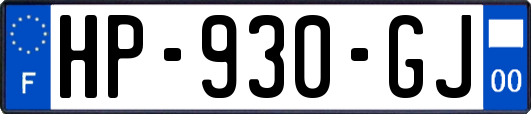 HP-930-GJ