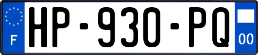 HP-930-PQ