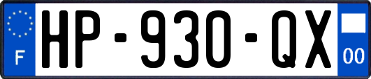 HP-930-QX