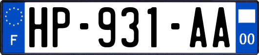 HP-931-AA