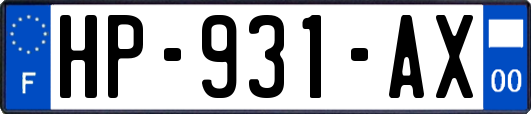 HP-931-AX
