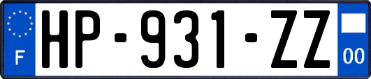 HP-931-ZZ