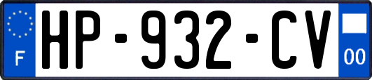 HP-932-CV