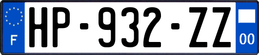 HP-932-ZZ