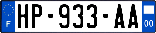 HP-933-AA