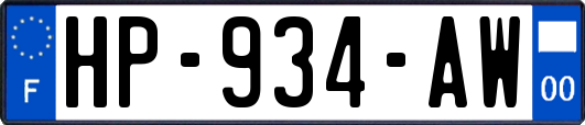 HP-934-AW