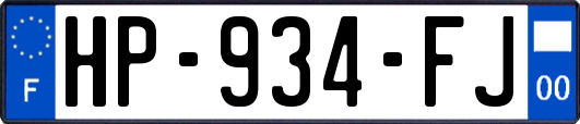 HP-934-FJ