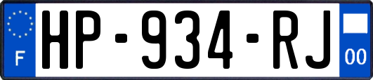 HP-934-RJ