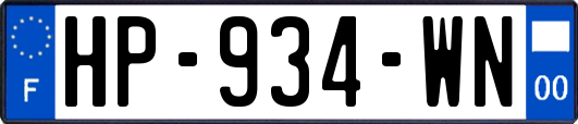 HP-934-WN