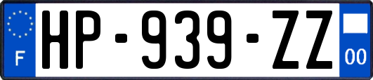 HP-939-ZZ