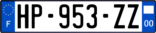 HP-953-ZZ