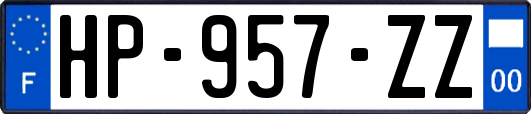 HP-957-ZZ