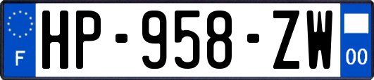 HP-958-ZW