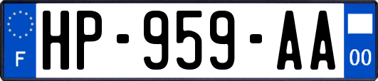 HP-959-AA