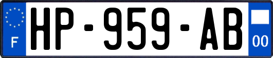 HP-959-AB