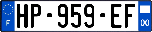 HP-959-EF