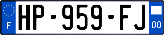 HP-959-FJ