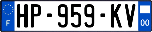 HP-959-KV