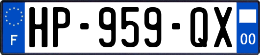 HP-959-QX