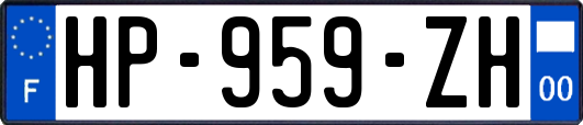HP-959-ZH
