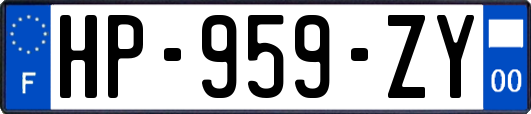 HP-959-ZY