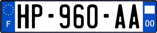 HP-960-AA