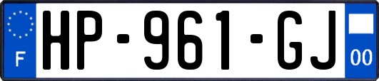 HP-961-GJ
