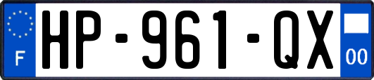 HP-961-QX