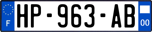 HP-963-AB