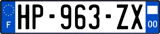 HP-963-ZX