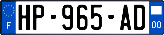 HP-965-AD