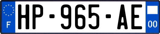 HP-965-AE