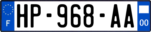 HP-968-AA