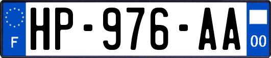 HP-976-AA