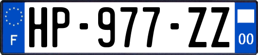 HP-977-ZZ