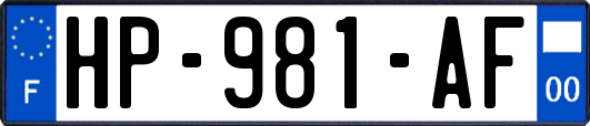 HP-981-AF