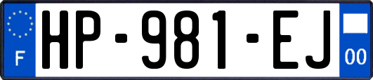 HP-981-EJ